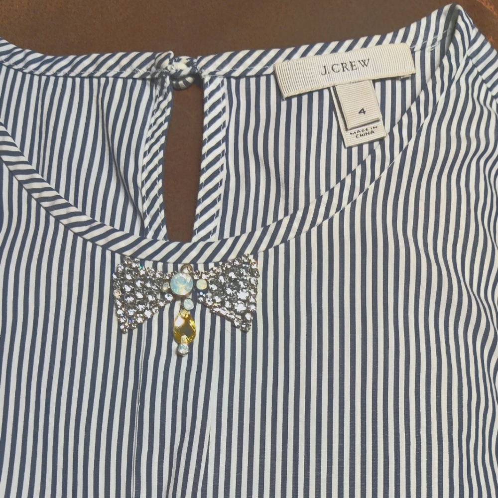 J.Crew size 4 Blouse - Picture 4 of 5